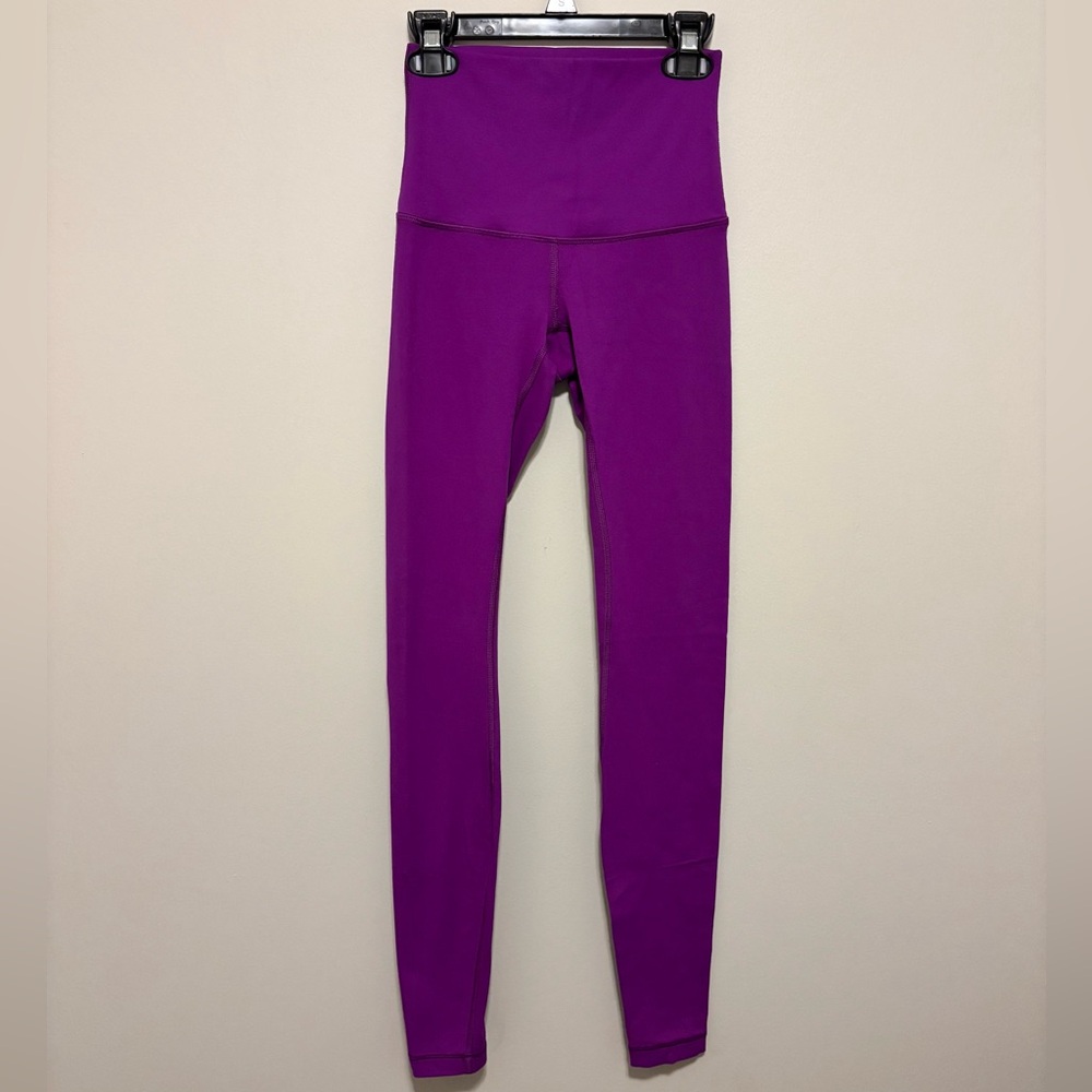 Lululemon Wunder Under Pant III (Brushed)—Tender Violet | size 2